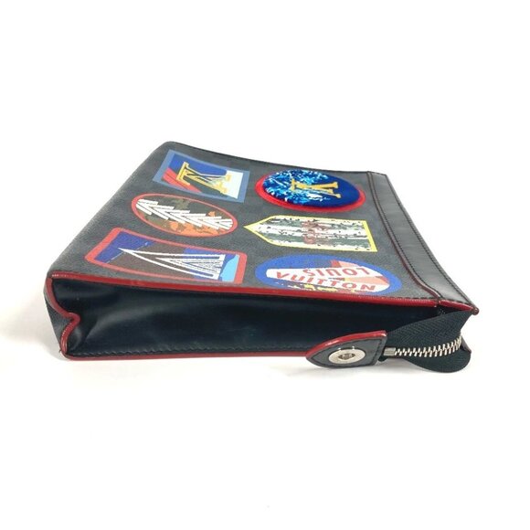 LOUIS VUITTON N60134 Damier Graphite LV Alps Pochette-Voyage MM Clutch bag - Picture 14 of 16